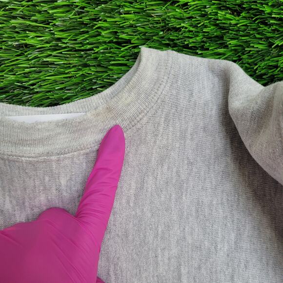 Vintage Champion Reverse-Weave Sweatshirt M/L 20x24 Crop USA - Picture 5 of 12